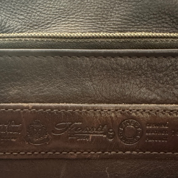 Fossil Vintage 75082 Dark Brown Soft Leather Crossbody Bag - Picture 2 of 15